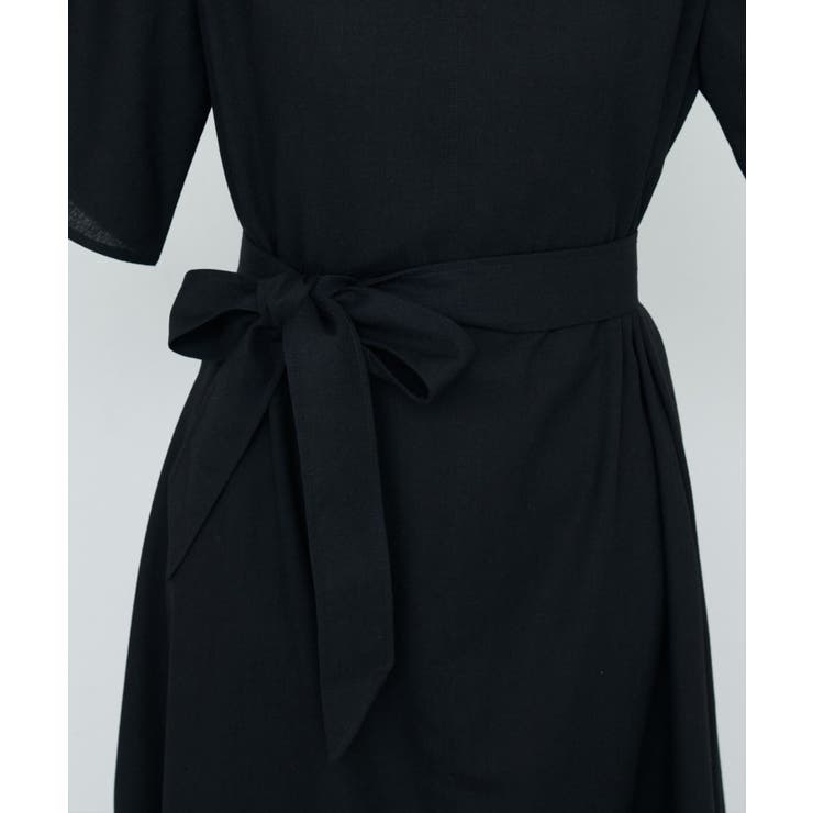 【natural couture】選べる袖丈前後2WAYベルト付きワンピース | NICE CLAUP / OLIVE des OLIVE　OUTLET | 詳細画像10 