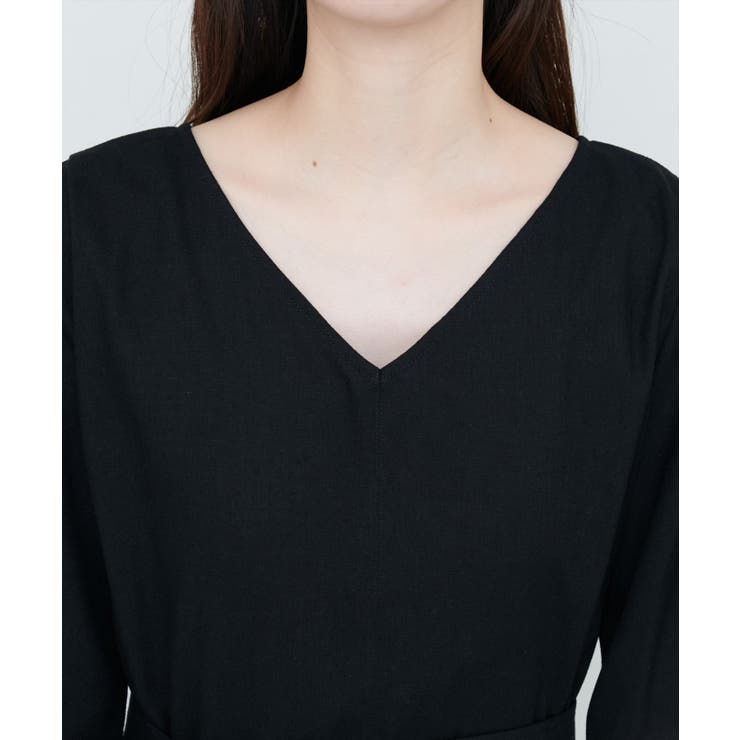 【natural couture】選べる袖丈前後2WAYベルト付きワンピース | NICE CLAUP / OLIVE des OLIVE　OUTLET | 詳細画像20 