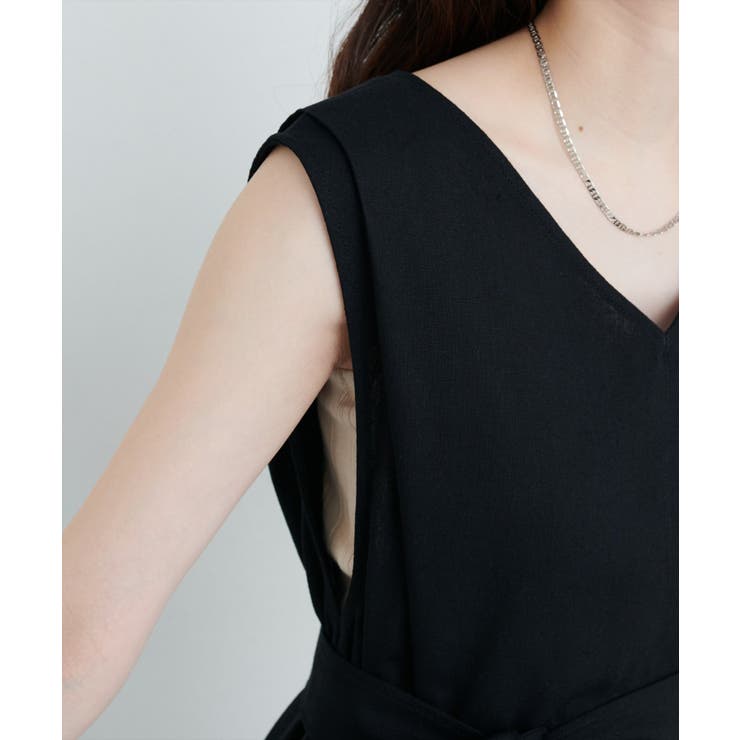 【natural couture】選べる袖丈前後2WAYベルト付きワンピース | NICE CLAUP / OLIVE des OLIVE　OUTLET | 詳細画像22 