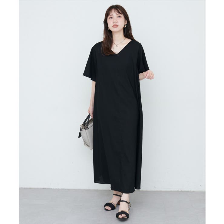 【natural couture】選べる袖丈前後2WAYベルト付きワンピース | NICE CLAUP / OLIVE des OLIVE　OUTLET | 詳細画像25 