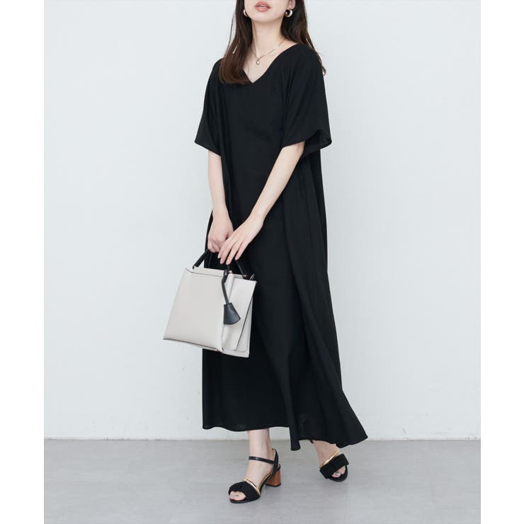 【natural couture】選べる袖丈前後2WAYベルト付きワンピース | NICE CLAUP / OLIVE des OLIVE　OUTLET | 詳細画像28 