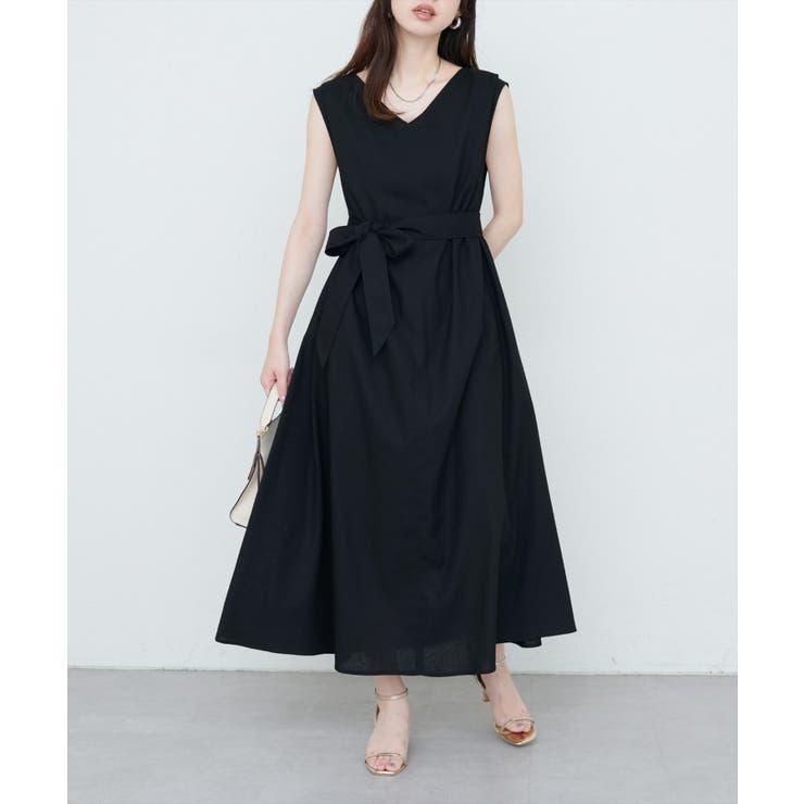 【natural couture】選べる袖丈前後2WAYベルト付きワンピース | NICE CLAUP / OLIVE des OLIVE　OUTLET | 詳細画像33 