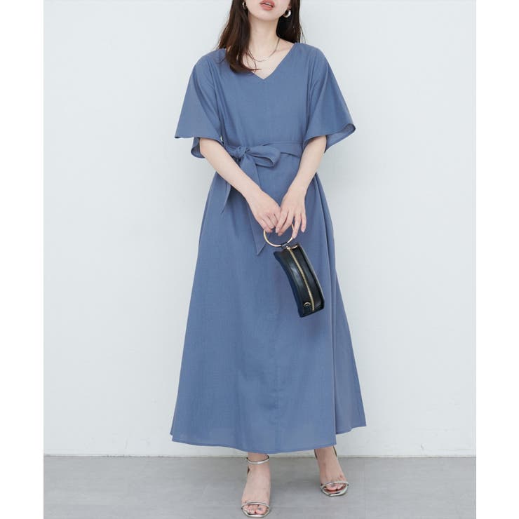 【natural couture】選べる袖丈前後2WAYベルト付きワンピース | NICE CLAUP / OLIVE des OLIVE　OUTLET | 詳細画像40 