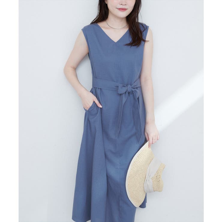 【natural couture】選べる袖丈前後2WAYベルト付きワンピース | NICE CLAUP / OLIVE des OLIVE　OUTLET | 詳細画像41 