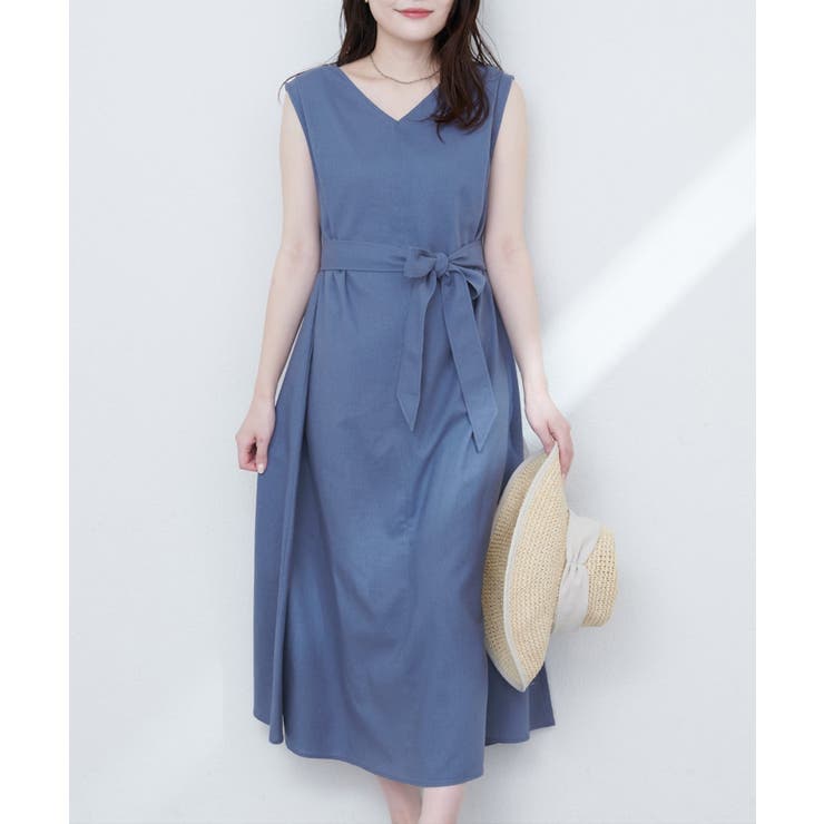 【natural couture】選べる袖丈前後2WAYベルト付きワンピース | NICE CLAUP / OLIVE des OLIVE　OUTLET | 詳細画像42 