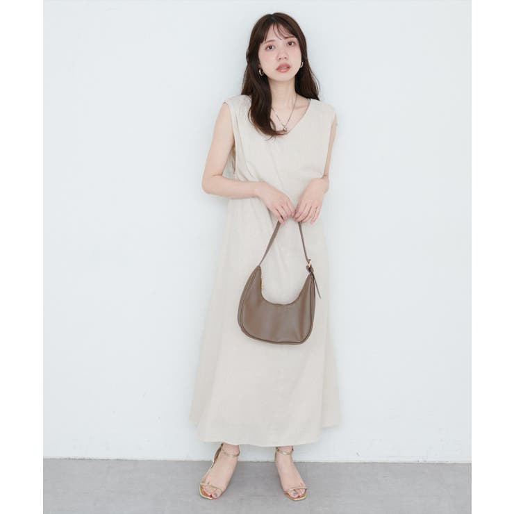 【natural couture】選べる袖丈前後2WAYベルト付きワンピース | NICE CLAUP / OLIVE des OLIVE　OUTLET | 詳細画像54 