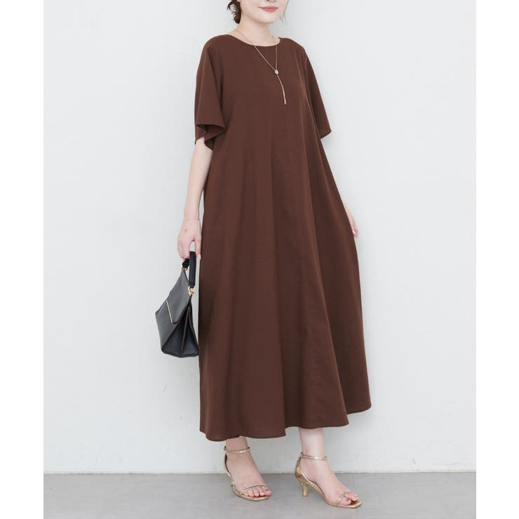 【natural couture】選べる袖丈前後2WAYベルト付きワンピース | NICE CLAUP / OLIVE des OLIVE　OUTLET | 詳細画像61 