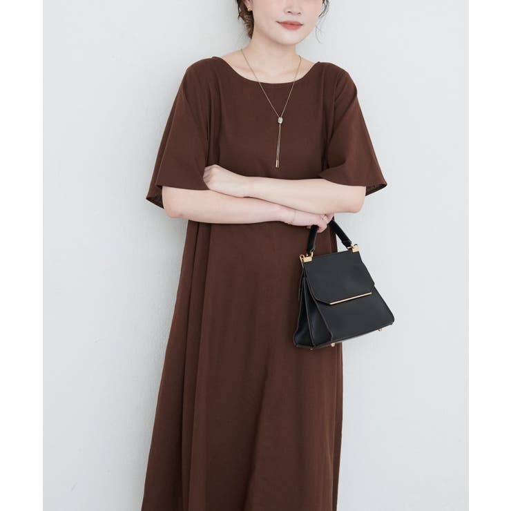 【natural couture】選べる袖丈前後2WAYベルト付きワンピース | NICE CLAUP / OLIVE des OLIVE　OUTLET | 詳細画像62 