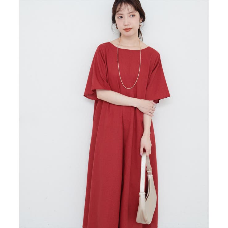 【natural couture】選べる袖丈前後2WAYベルト付きワンピース | NICE CLAUP / OLIVE des OLIVE　OUTLET | 詳細画像74 