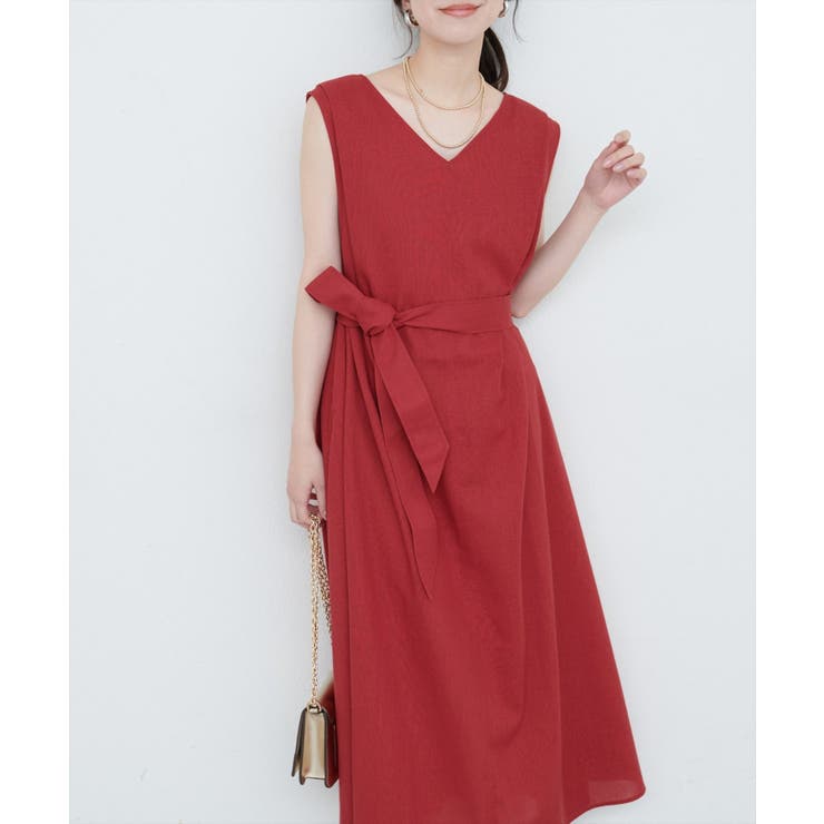 【natural couture】選べる袖丈前後2WAYベルト付きワンピース | NICE CLAUP / OLIVE des OLIVE　OUTLET | 詳細画像76 