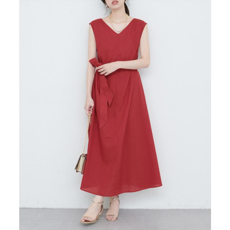 【natural couture】選べる袖丈前後2WAYベルト付きワンピース | NICE CLAUP / OLIVE des OLIVE　OUTLET | 詳細画像79 