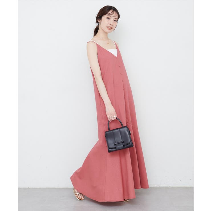 【natural couture】前後2WAYフレアヘムキャミワンピース | NICE CLAUP / OLIVE des OLIVE　OUTLET | 詳細画像6 