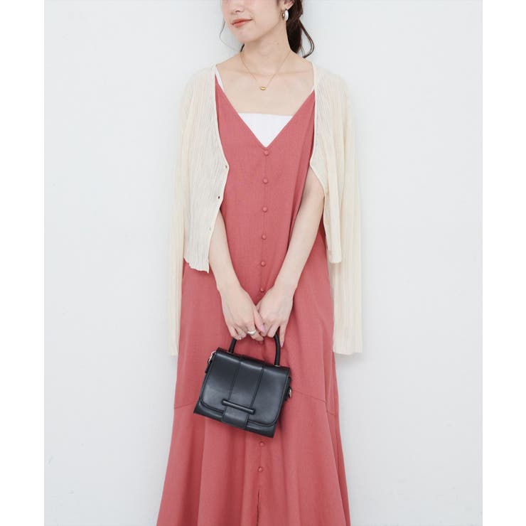 【natural couture】前後2WAYフレアヘムキャミワンピース | NICE CLAUP / OLIVE des OLIVE　OUTLET | 詳細画像7 