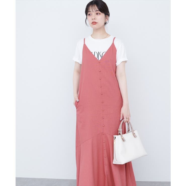 【natural couture】前後2WAYフレアヘムキャミワンピース | NICE CLAUP / OLIVE des OLIVE　OUTLET | 詳細画像9 