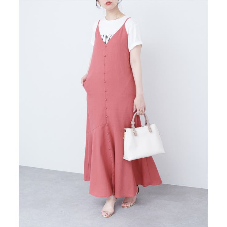 【natural couture】前後2WAYフレアヘムキャミワンピース | NICE CLAUP / OLIVE des OLIVE　OUTLET | 詳細画像11 