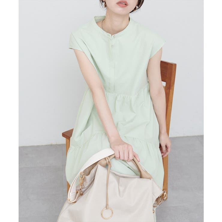 【natural couture】【WEB限定】ノースリティアードワンピース | NICE CLAUP / OLIVE des OLIVE　OUTLET | 詳細画像13 