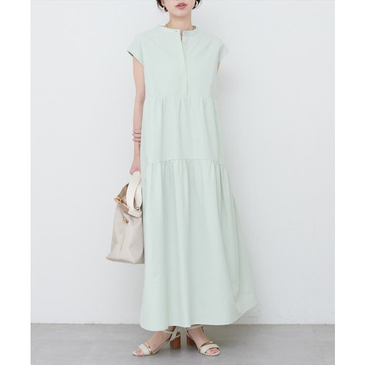 【natural couture】【WEB限定】ノースリティアードワンピース | NICE CLAUP / OLIVE des OLIVE　OUTLET | 詳細画像14 