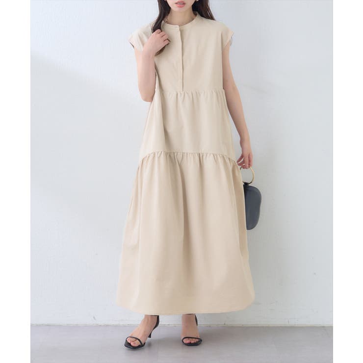 【natural couture】【WEB限定】ノースリティアードワンピース | NICE CLAUP / OLIVE des OLIVE　OUTLET | 詳細画像15 