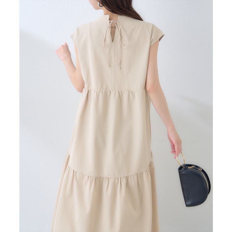 【natural couture】【WEB限定】ノースリティアードワンピース | NICE CLAUP / OLIVE des OLIVE　OUTLET | 詳細画像18 