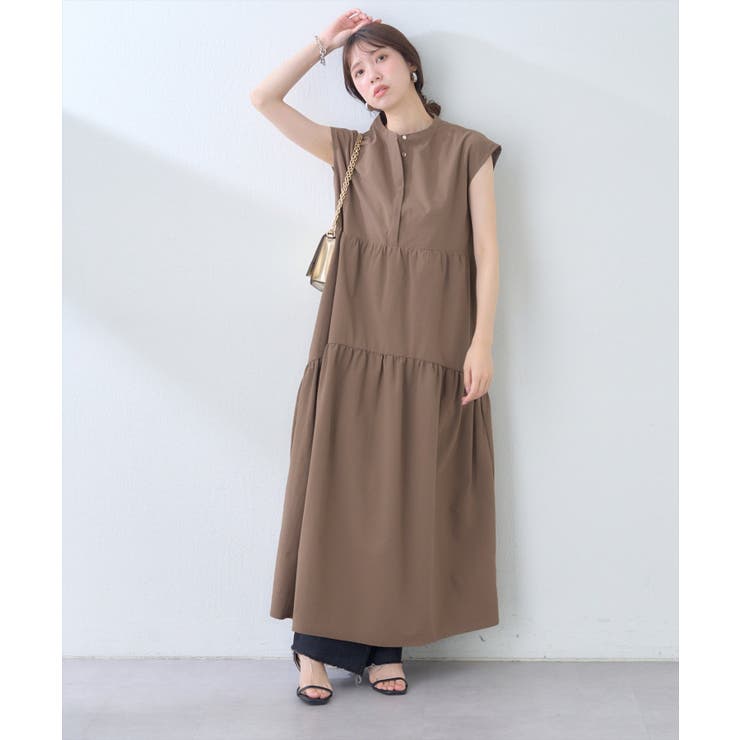 【natural couture】【WEB限定】ノースリティアードワンピース | NICE CLAUP / OLIVE des OLIVE　OUTLET | 詳細画像21 