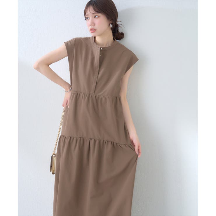 【natural couture】【WEB限定】ノースリティアードワンピース | NICE CLAUP / OLIVE des OLIVE　OUTLET | 詳細画像23 