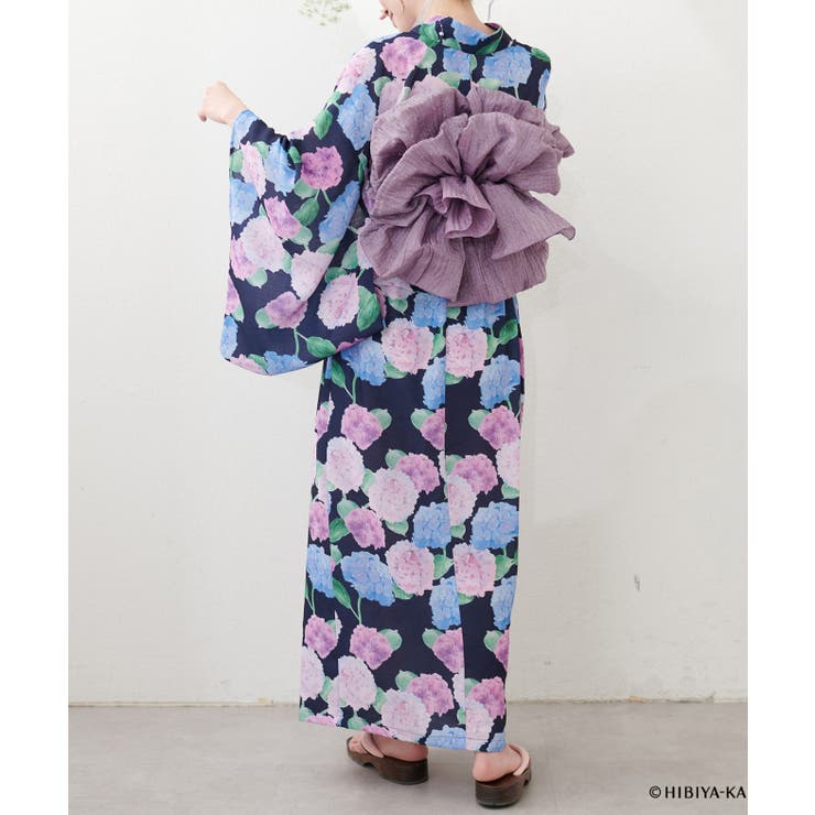 【natural couture】ラメしわ兵児帯 | NICE CLAUP / OLIVE des OLIVE　OUTLET | 詳細画像2 