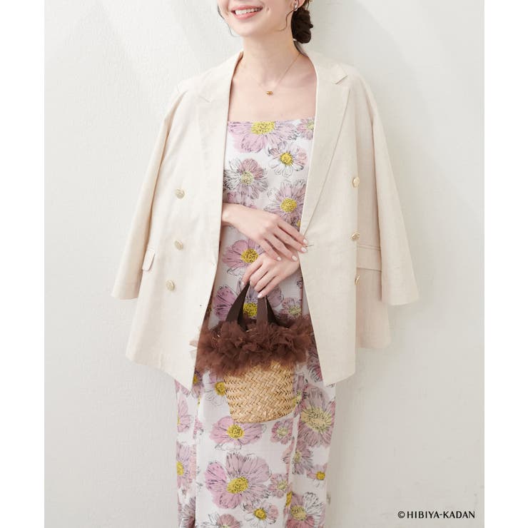 【日比谷花壇コラボ】オリジナル2way浴衣ワンピースセット | NICE CLAUP / OLIVE des OLIVE　OUTLET | 詳細画像11 