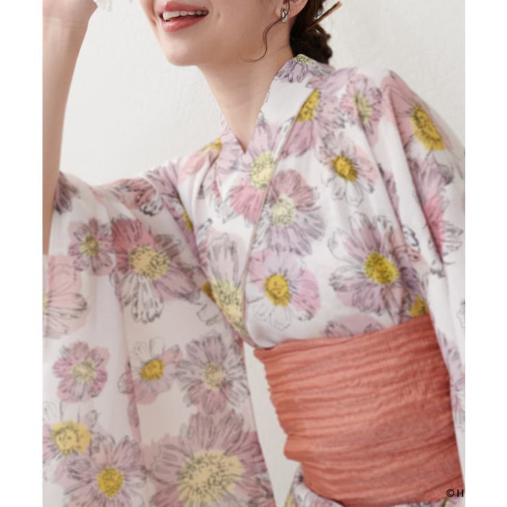 【日比谷花壇コラボ】オリジナル2way浴衣ワンピースセット | NICE CLAUP / OLIVE des OLIVE　OUTLET | 詳細画像16 