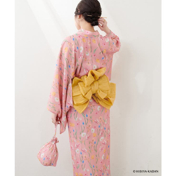 【日比谷花壇コラボ】オリジナル2way浴衣ワンピースセット | NICE CLAUP / OLIVE des OLIVE　OUTLET | 詳細画像18 