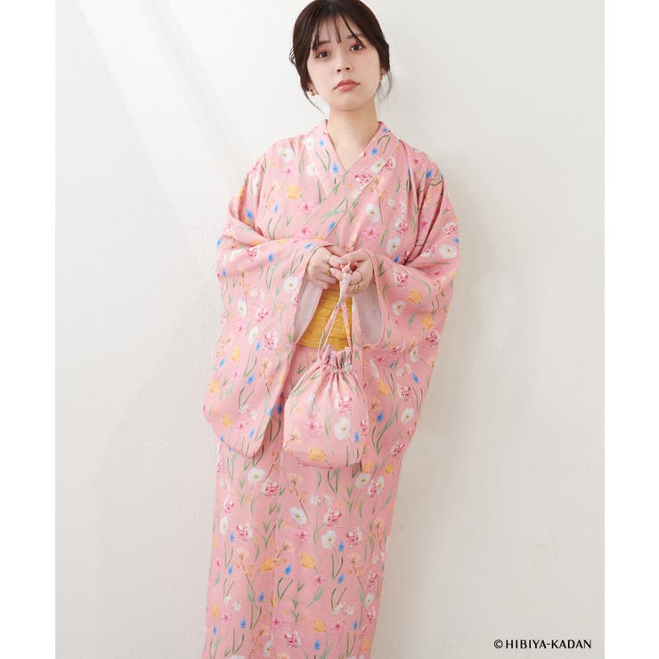 【日比谷花壇コラボ】オリジナル2way浴衣ワンピースセット | NICE CLAUP / OLIVE des OLIVE　OUTLET | 詳細画像19 