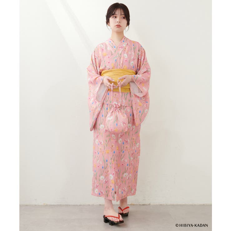 【日比谷花壇コラボ】オリジナル2way浴衣ワンピースセット | NICE CLAUP / OLIVE des OLIVE　OUTLET | 詳細画像20 