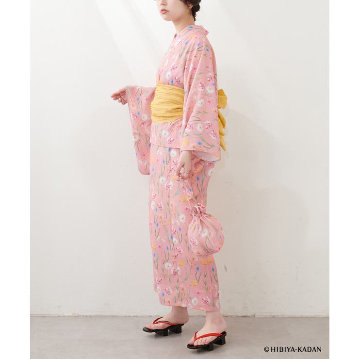 【日比谷花壇コラボ】オリジナル2way浴衣ワンピースセット | NICE CLAUP / OLIVE des OLIVE　OUTLET | 詳細画像21 