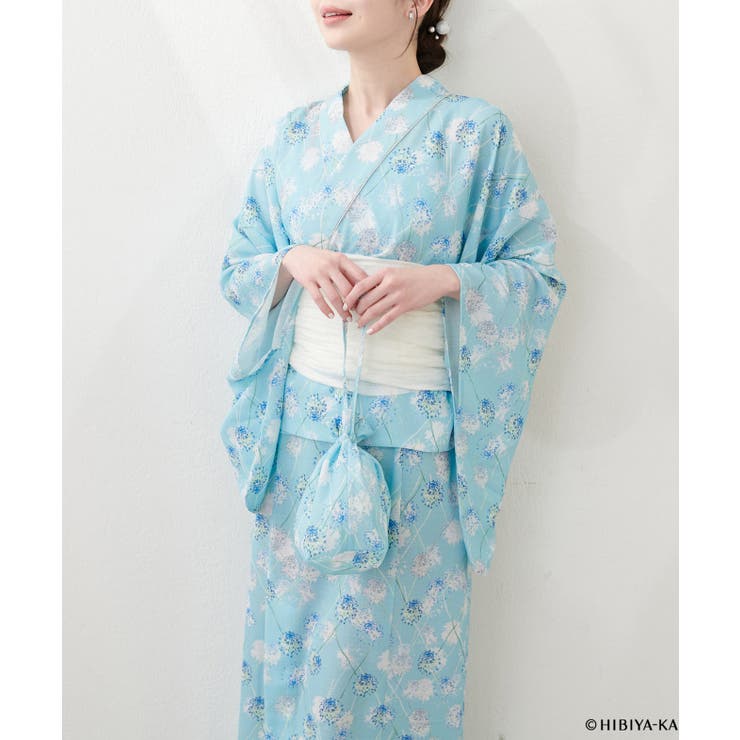 【日比谷花壇コラボ】オリジナル2way浴衣ワンピースセット | NICE CLAUP / OLIVE des OLIVE　OUTLET | 詳細画像24 