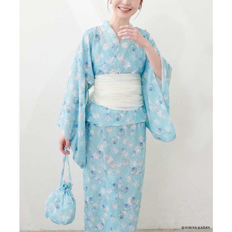 【日比谷花壇コラボ】オリジナル2way浴衣ワンピースセット | NICE CLAUP / OLIVE des OLIVE　OUTLET | 詳細画像25 