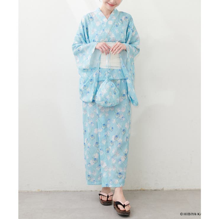 【日比谷花壇コラボ】オリジナル2way浴衣ワンピースセット | NICE CLAUP / OLIVE des OLIVE　OUTLET | 詳細画像28 