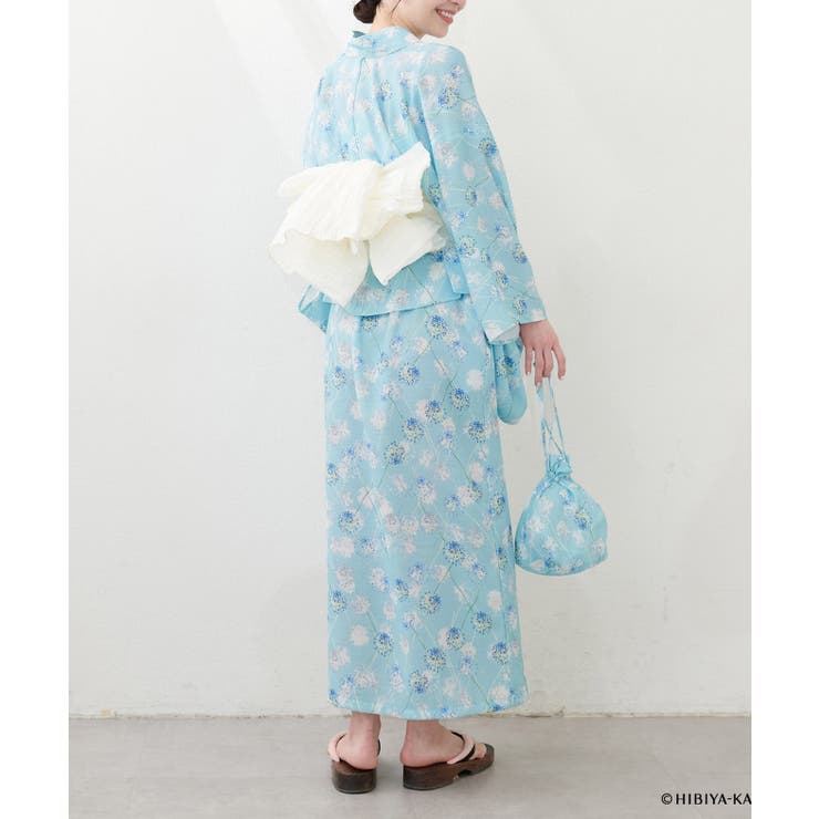 【日比谷花壇コラボ】オリジナル2way浴衣ワンピースセット | NICE CLAUP / OLIVE des OLIVE　OUTLET | 詳細画像30 
