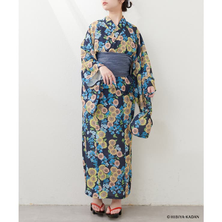 【日比谷花壇コラボ】オリジナル2way浴衣ワンピースセット | NICE CLAUP / OLIVE des OLIVE　OUTLET | 詳細画像39 