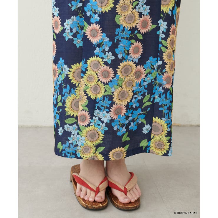 【日比谷花壇コラボ】オリジナル2way浴衣ワンピースセット | NICE CLAUP / OLIVE des OLIVE　OUTLET | 詳細画像60 