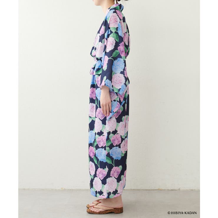 【natural couture】【日比谷花壇コラボ】すぽんちょ浴衣 | NICE CLAUP / OLIVE des OLIVE　OUTLET | 詳細画像28 
