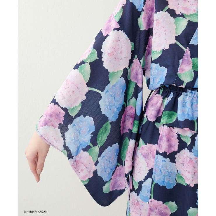【natural couture】【日比谷花壇コラボ】すぽんちょ浴衣 | NICE CLAUP / OLIVE des OLIVE　OUTLET | 詳細画像33 