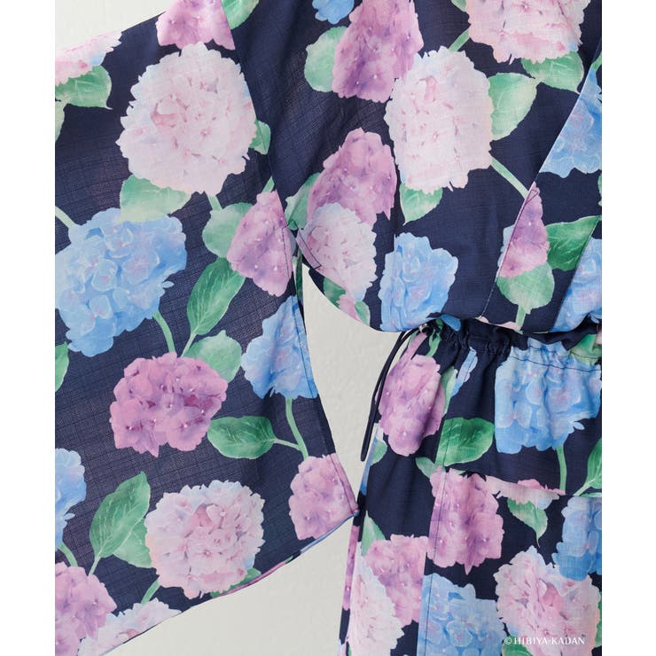 【natural couture】【日比谷花壇コラボ】すぽんちょ浴衣 | NICE CLAUP / OLIVE des OLIVE　OUTLET | 詳細画像34 