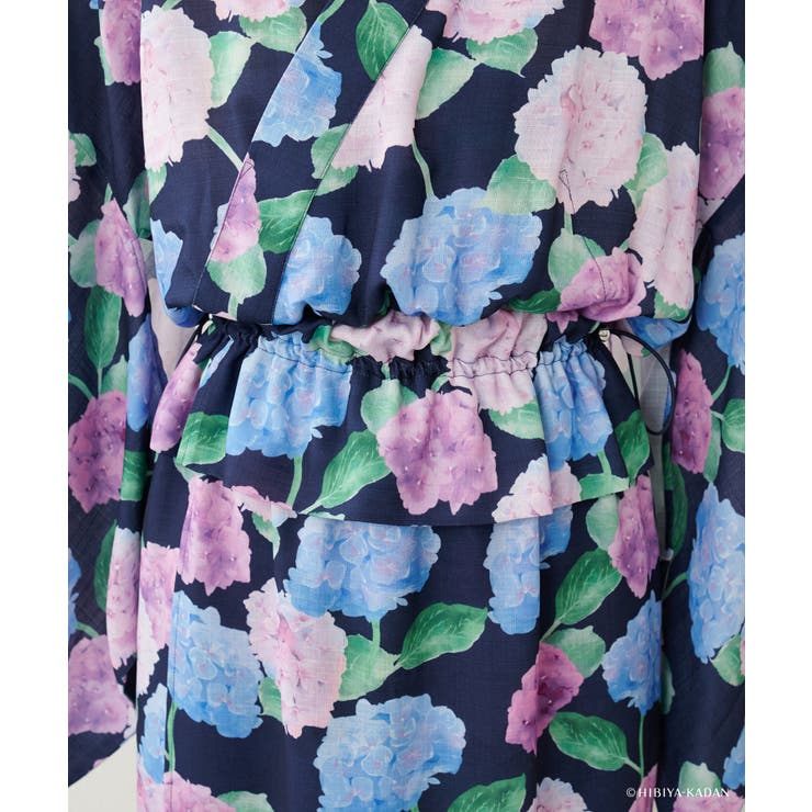 【natural couture】【日比谷花壇コラボ】すぽんちょ浴衣 | NICE CLAUP / OLIVE des OLIVE　OUTLET | 詳細画像35 
