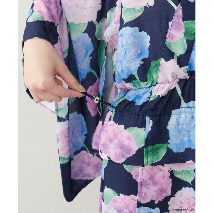 【natural couture】【日比谷花壇コラボ】すぽんちょ浴衣 | NICE CLAUP / OLIVE des OLIVE　OUTLET | 詳細画像36 
