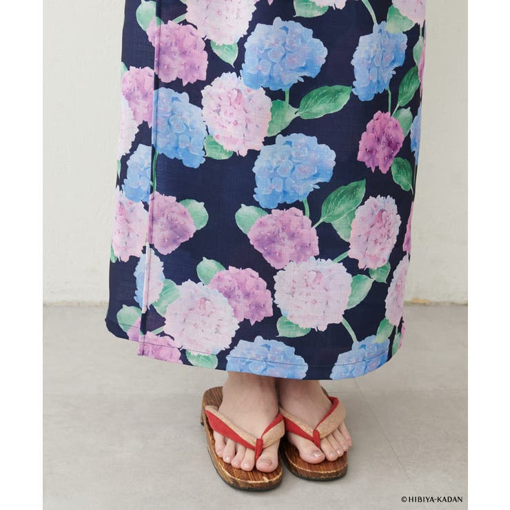 【natural couture】【日比谷花壇コラボ】すぽんちょ浴衣 | NICE CLAUP / OLIVE des OLIVE　OUTLET | 詳細画像39 