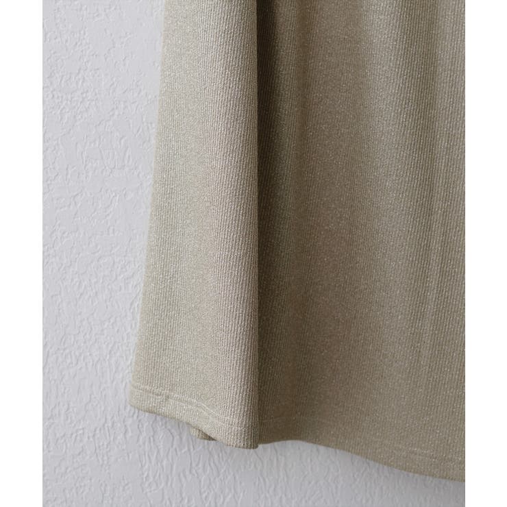 【natural couture】ラメリブタイトスカート | NICE CLAUP / OLIVE des OLIVE　OUTLET | 詳細画像28 