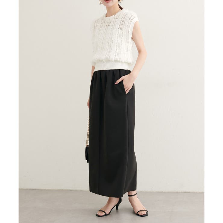 【natural couture】【ako】セルフカットタイトスカート | NICE CLAUP / OLIVE des OLIVE　OUTLET | 詳細画像10 