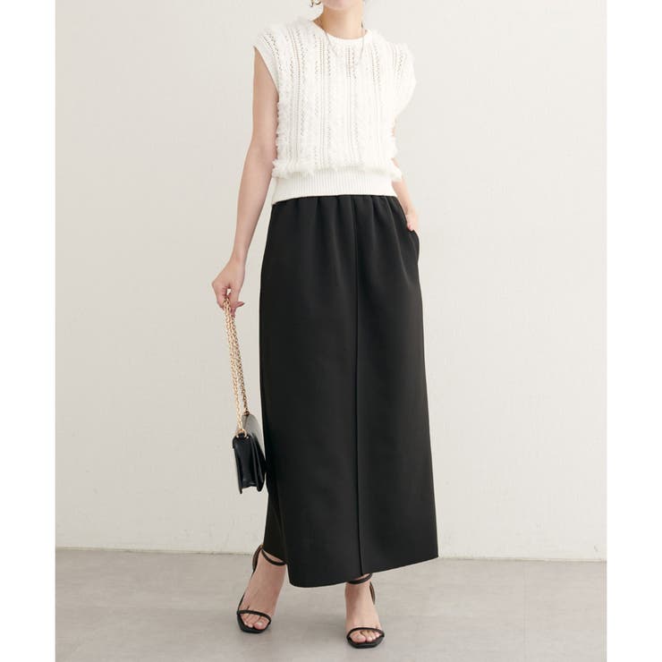 【natural couture】【ako】セルフカットタイトスカート | NICE CLAUP / OLIVE des OLIVE　OUTLET | 詳細画像11 