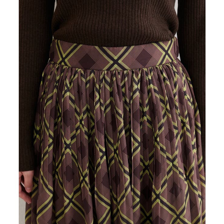 【natural couture】プリーツ切換スカート | NICE CLAUP / OLIVE des OLIVE　OUTLET | 詳細画像17 