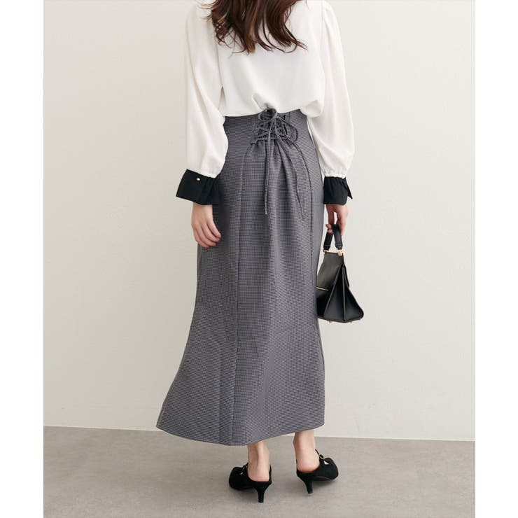 ＜mizumami＞レースUPウエストマーメイドスカート | NICE CLAUP / OLIVE des OLIVE　OUTLET | 詳細画像13 