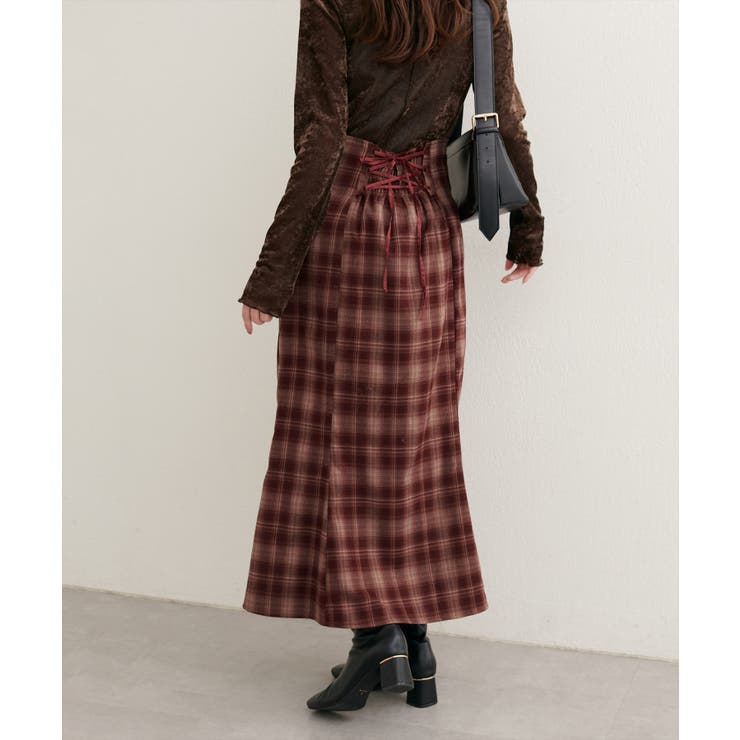 ＜mizumami＞レースUPウエストマーメイドスカート | NICE CLAUP / OLIVE des OLIVE　OUTLET | 詳細画像22 